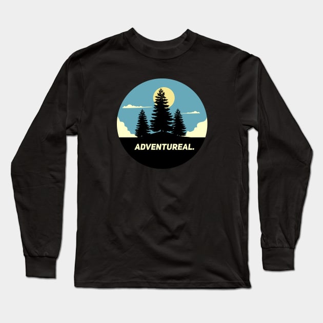 Adventureal Long Sleeve T-Shirt by Zakaria Azis